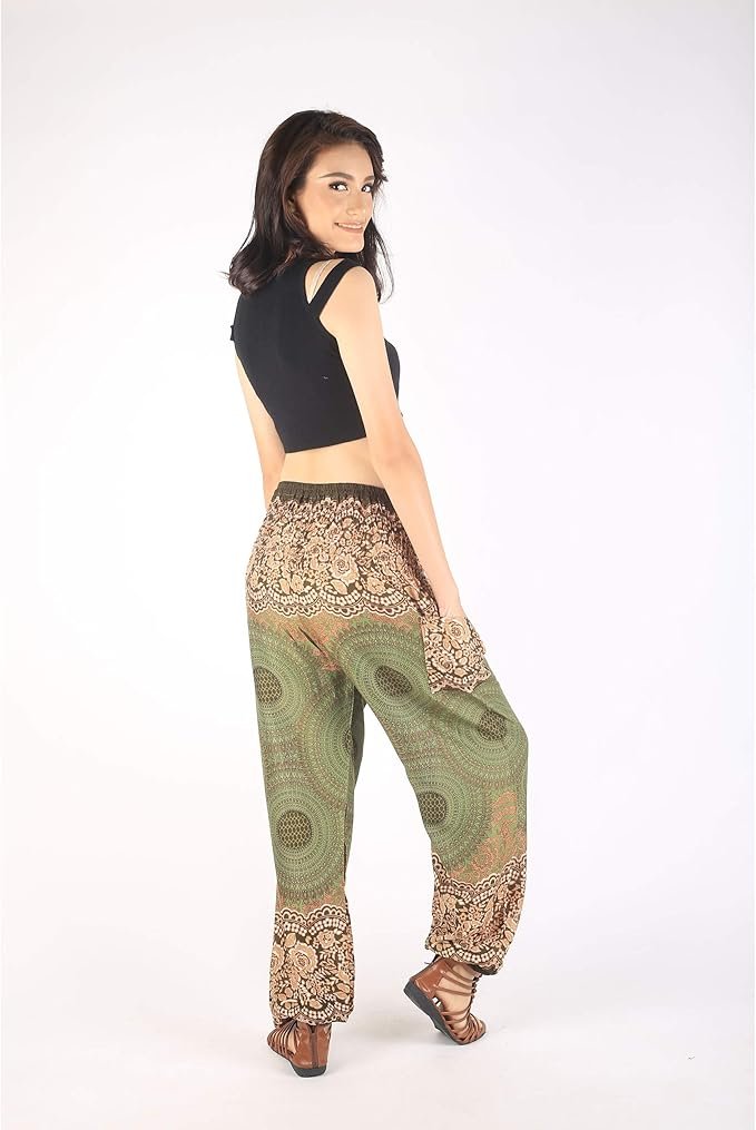 Boho Pants Harem Pants Yoga Trousers for Woman Bohemian Beach Pants